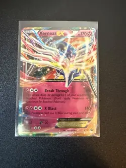 Xerneas EX XY07 - LP BLACK STAR PROMO XY - Pokemon 2014 TCG Card - Image 1