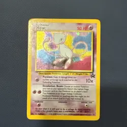 Pokemon TCG Mew 2000 WOTC Black Star Promo 9 Holo League Pokemon Card - Image 1
