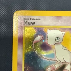 Pokemon TCG Mew 2000 WOTC Black Star Promo 9 Holo League Pokemon Card - Image 3