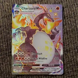 Pokemon TCG Charizard VMAX Holo Ultra Rare Card SV107/SV122 Shining Fates - Image 1