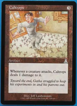 Caltrops Urza's Destiny NM Artifact Uncommon MAGIC CARD (ID# 509842) ABUGames - Image 1