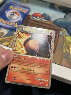 Typhlosion Prime 110/123 Ultra Rare HeartGold SoulSilver Pokemon Card LP - Image 4