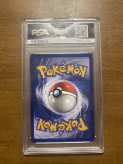 Pokemon TCG Haunter 1st Edition Holo Card Fossil, 6/62 PSA 8 - Image 2