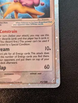 Delcatty ex 91/100 Crystal Guardians Holo - Image 5