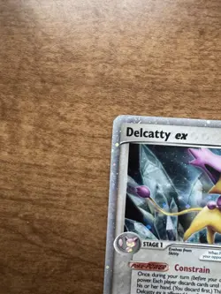Delcatty ex 91/100 Crystal Guardians Holo SWIRL LP (Good Condition) - Image 2