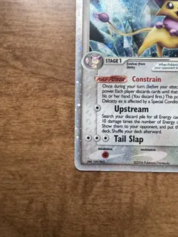 Delcatty ex 91/100 Crystal Guardians Holo SWIRL LP (Good Condition) - Image 5