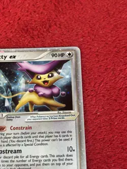 Delcatty ex 91/100 Crystal Guardians Holo Pokemon Card Played - Image 2