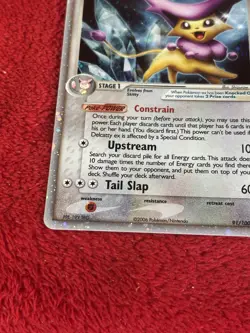 Delcatty ex 91/100 Crystal Guardians Holo Pokemon Card Played - Image 4