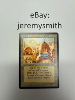 MTG Magic: The Gathering Arabian Nights City of Brass #2 LP! - Image 1
