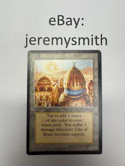 MTG Magic: The Gathering Arabian Nights City of Brass #3 LP! - Image 1