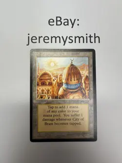 MTG Magic: The Gathering Arabian Nights City of Brass #4 LP! - Image 1
