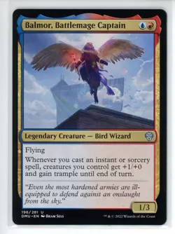 BALMOR, BATTLEMAGE CAPTAIN Dominaria United #196 DMU(NM+)(MTG) - Image 1