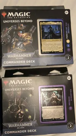 Magic the Gathering Universes Beyond: Warhammer 40k Commander's Deck Set 195166173474 - Image 5