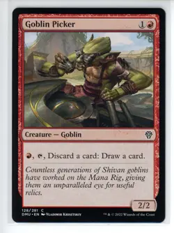 GOBLIN PICKER Dominaria United #128 DMU(NM+)(MTG) - Image 1