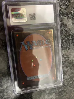 Unlimited Black Lotus Magic MTG CGC Graded 4.5 - Image 2