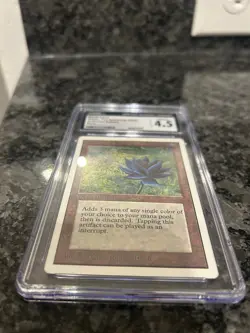 Unlimited Black Lotus Magic MTG CGC Graded 4.5 - Image 4