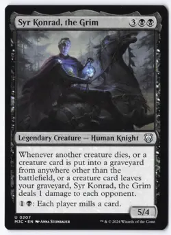 Syr Konrad, the Grim U Commander: Modern Horizons 3 207 NM - Image 1