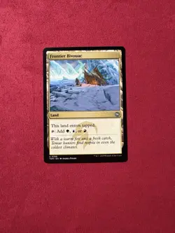 Frontier Bivouac - Tarkir: Dragonstorm TDM MTG Magic The Gathering NM #256 Land - Image 1