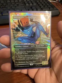 Spectacular Spider-Man (0236) (Borderless) (Textured Foil) Marvel's Spider-Man - Image 1