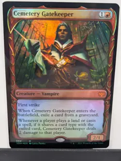 Cemetery Gatekeeper (Showcase) Innistrad: Crimson Vow Foil - nm - Image 1