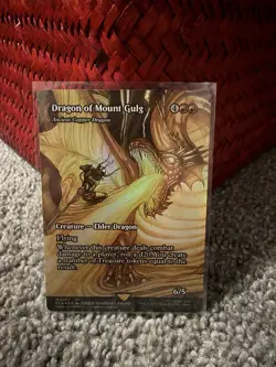 Dragon of Mount Gulg Foil MTG FCA 0012 Final Fantasy - Image 1