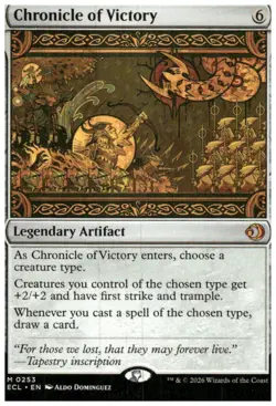 MTG Magic The Gathering Lorwyn Eclipsed Chronicle of Victory #253 - Image 1