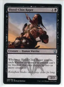 BLOOD-CHIN RAGER Dragons of Tarkir #89 DTK(NM)(MTG) - Image 1