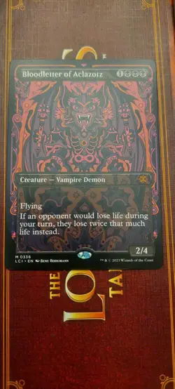 Bloodletter of Aclazotz (Borderless) The Lost Caverns of Ixalan Regular - Image 1