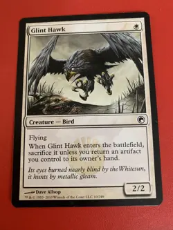 Glint Hawk ~ Scars of Mirrodin [ Excellent ] [ Magic MTG ] - Image 3