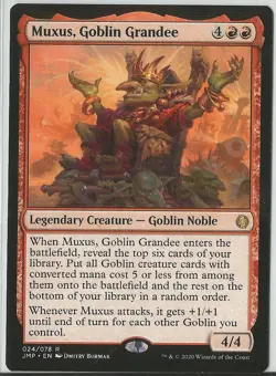 Muxus, Goblin Grandee – Jumpstart - Rare - MTG - Image 1