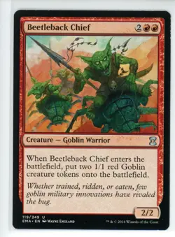 BEETLEBACK CHIEF Eternal Masters #119 EMA(NM)(MTG) - Image 1