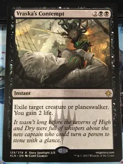 Vraska's Contempt - Ixalan (XLN) MTG: Lightly Played, English - Image 1