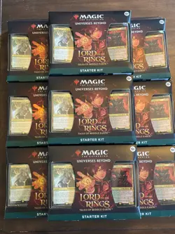 35x Magic The Gathering The Lord of the Rings Tales of Middle-Earth Starter Kit 195166205717 - Image 2