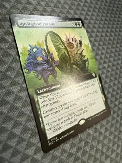 MTG Springleaf Parade #0039 Extended Art Rare Commander: Lorwyn Eclipsed (ECC) - Image 2