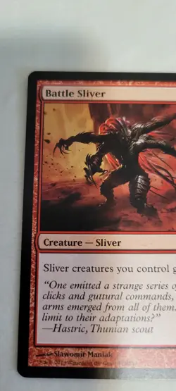 Battle Sliver Magic The Gathering 2014 128/249 Regular Uncommon Red Mana MTG - Image 3