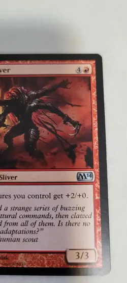 Battle Sliver Magic The Gathering 2014 128/249 Regular Uncommon Red Mana MTG - Image 4