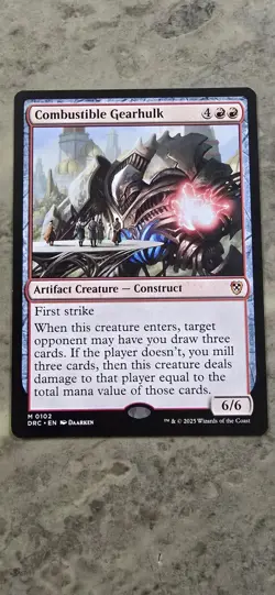 Combustible Gearhulk Commander: Aetherdrift Regular - Image 1