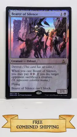 Bearer of Silence Oath of the Gatewatch Foil - Image 1