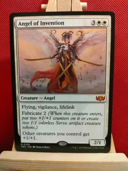 Angel of Invention - Tarkir Dragonstorm Commander - Mythic - NM - MTG - Image 1