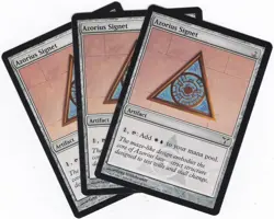 MTG: Dissension: Azorius Signet X 3 - Image 1