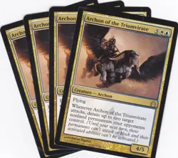 MTG: Return to Ravnica: Archon of the Triumvirate X 4 - Image 1