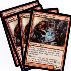 MTG: Innistrad: Charmbreaker Devils X 4 - Image 1