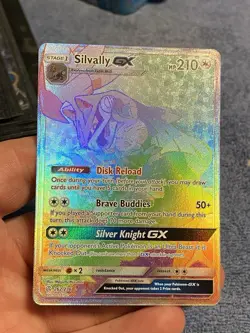 Silvally GX Secret 262/236 Sm-Cosmic Eclipse Holo Rainbow Pokemon TCG Card - Image 1
