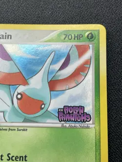 Pokemon Masquerain Holo Rare 47/110 Ex Holon Phantoms Stamped LP - Image 3