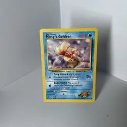Misty's Goldeen - 85/132 - Common Unlimited- Gym Heroes Pokemon TCG D2 - Image 1