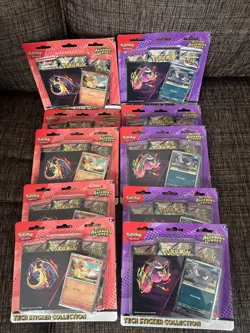 LOT OF 10 Pokemon Mega Evolution Ascended Heroes Tech Sticker Collection NEW - Image 2