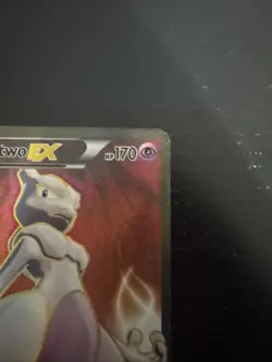 2015 POKEMON XY BREAKTHROUGH 158 FULL ART/MEWTWO EX - Image 3