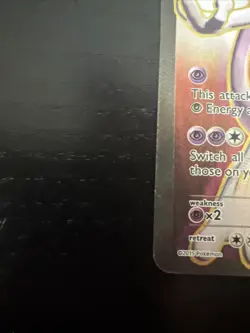 2015 POKEMON XY BREAKTHROUGH 158 FULL ART/MEWTWO EX - Image 5
