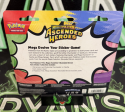 Pokemon Mega Evolutions Ascended Heroes Tech Sticker Collection Gastly Promo - Image 2