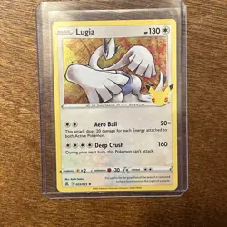 Pokemon 2021 Celebrations Lugia #22 Holo - Image 1